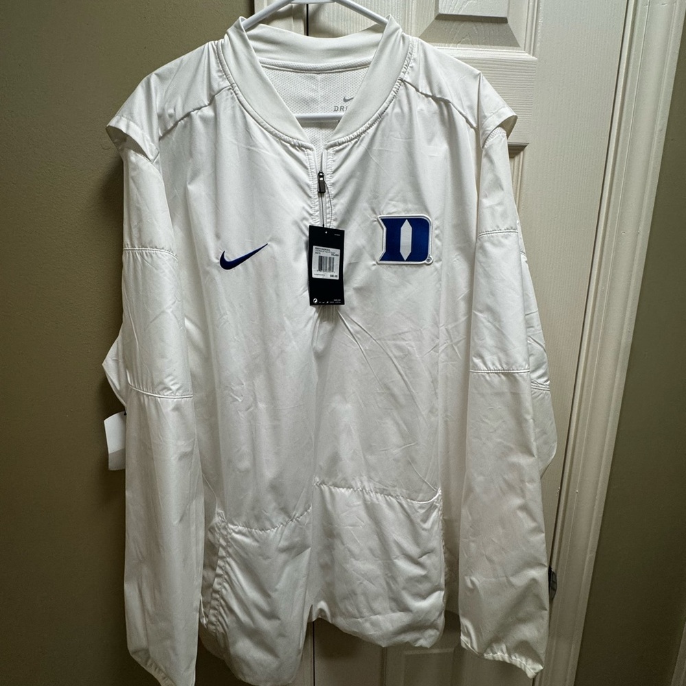 Nike Duke White Windbreaker 3/4 zip